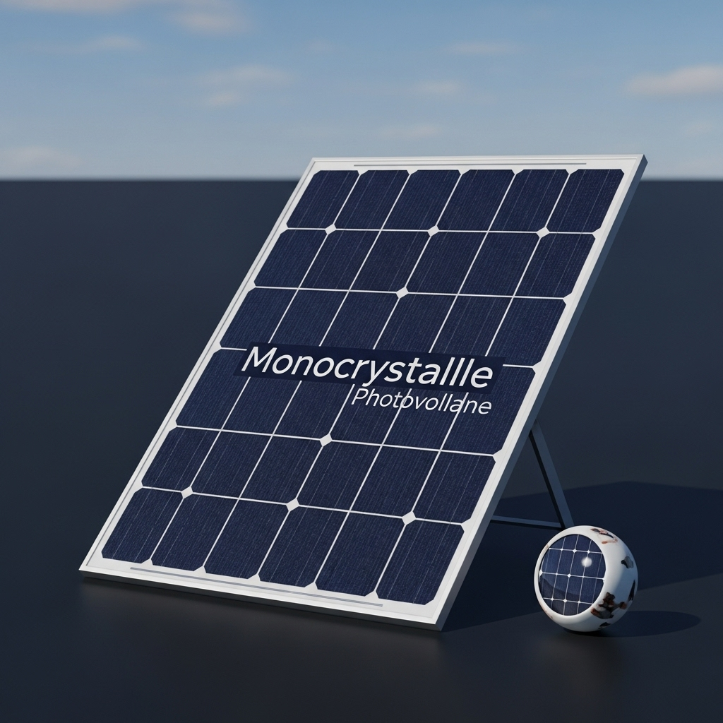 Panneaux photovoltaïques monocristallins